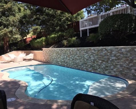 this image shows pool deck brentwood