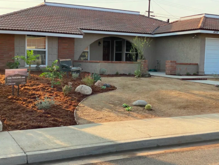 this image shows driveway contractors in Brentwood, California